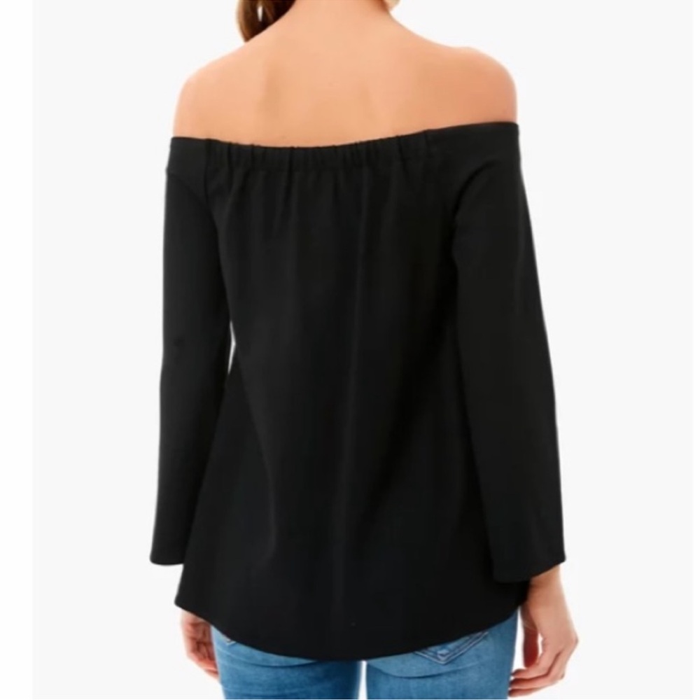 Tuckernuc:  Gorgeous Miranda,black off the shoulder blouse - Picture 7 of 11